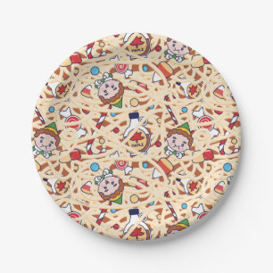 Assiettes En Carton Buddy l'Elfe   Motif de Noël