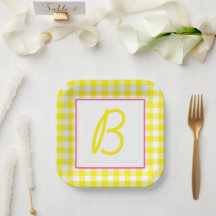 Buffalo plaqué monogramme