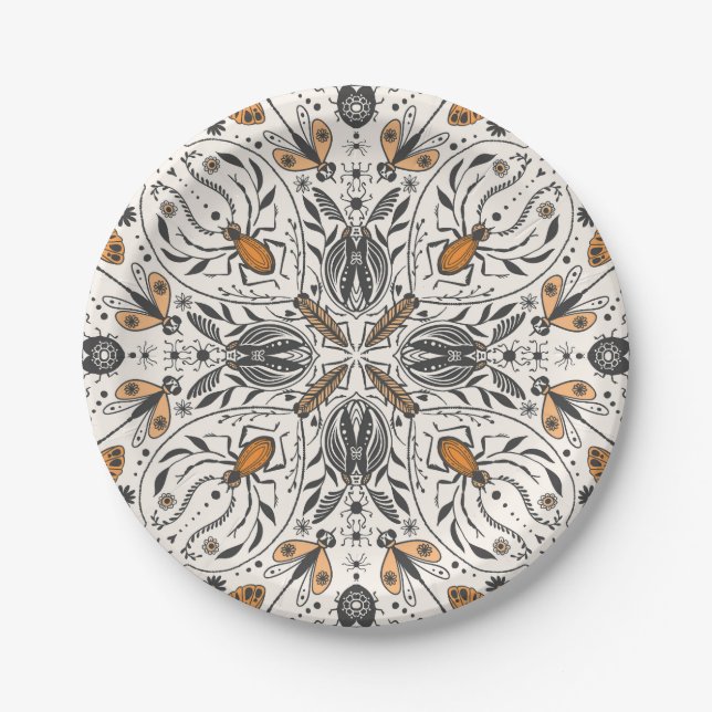 Assiettes En Carton Bugs (Devant)
