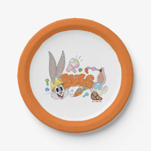 Assiettes En Carton BUGS BUNNY BUILDERS™  Croquis de BUGS BUNNY™