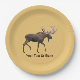 Assiettes En Carton Bull Moose