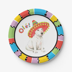 Assiettes En Carton Bull-terrier de fiesta