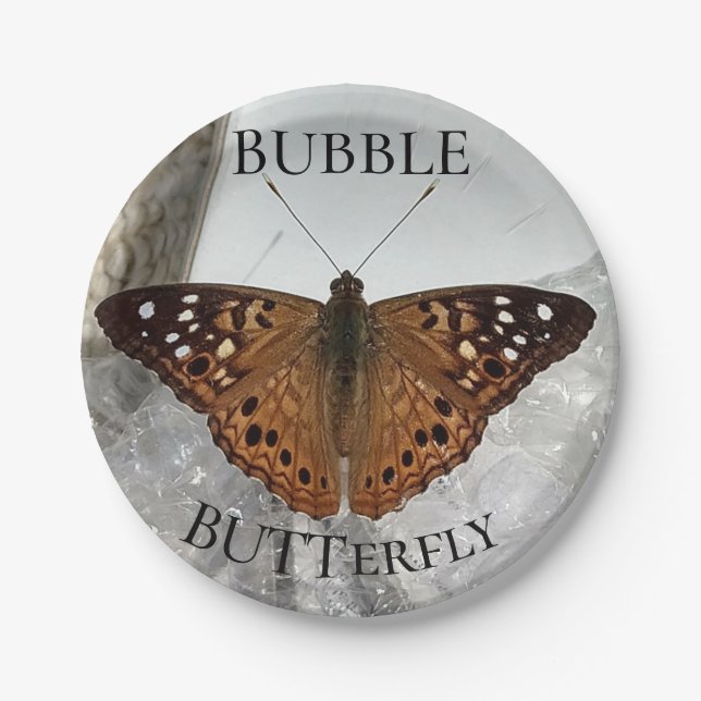 Assiettes En Carton Bulle BUTTerfly (Devant)
