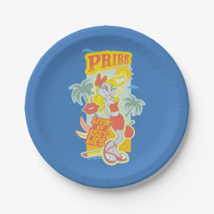 Assiettes En Carton BUNNY™ Pride - Livin' My Best Life