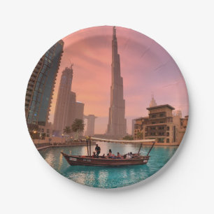 Assiettes En Carton Burj Khalifa