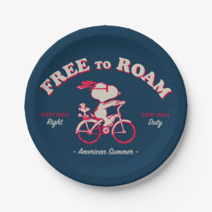 Assiettes En Carton cacahuètes Été Américain Libre À Roam