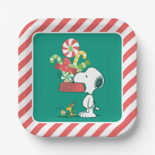 Assiettes En Carton cacahuètes   Plus Le Merrier Est Merrier