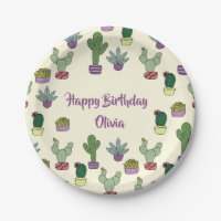Cactus Succulent Cactus Plantes Posés Joyeux Anniv