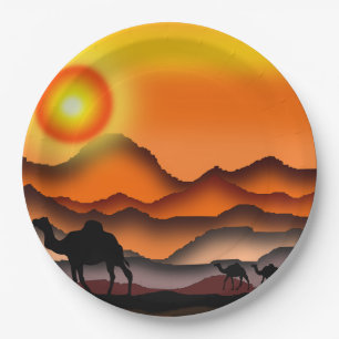 Assiettes En Carton Camels