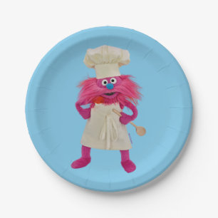 Assiettes En Carton Camion alimentaire Monster de Cookie Poing Gonge