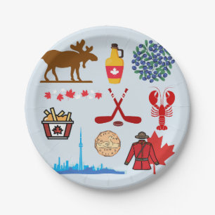 Assiettes En Carton Canada Fun