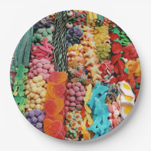 Assiettes En Carton CANDY Lover