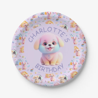 Assiettes En Carton Canine 2