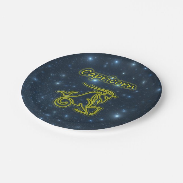 Assiettes En Carton Capricorne intelligent (Angle)
