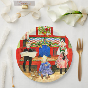 Assiettes En Carton Carl Larsson