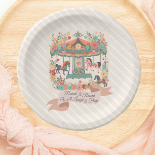 Assiettes En Carton Carrousel Chic Carnival Carnival Anniversaire