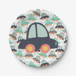 Assiettes En Carton Cars et More