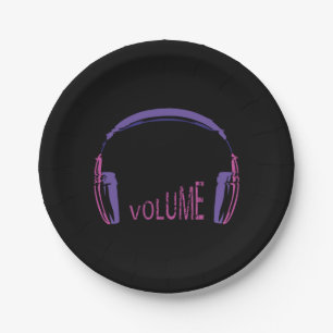 Assiettes En Carton Casque Volume