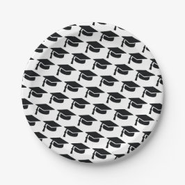 Assiettes En Carton Casquette de baseball noir