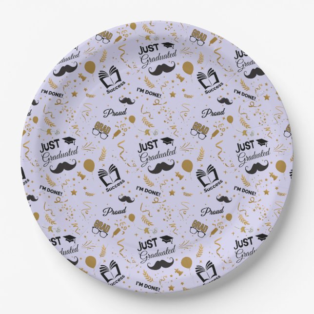 Assiettes En Carton Casquette de la fête ! (Devant)