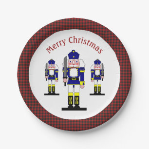 Assiettes En Carton Casse-noisette Ballet de Noël Soldat Buffalo Plai