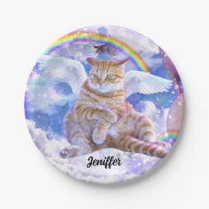Assiettes En Carton Cat Unicorn - Caticorn