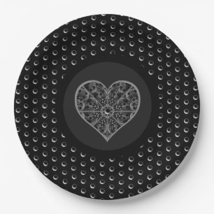 Assiettes En Carton Céramique noir