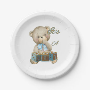 Assiettes En Carton C'est une plaque de papier pour garçon