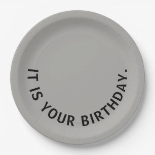 Assiettes En Carton C'est votre anniversaire… avec des plats de Dwig