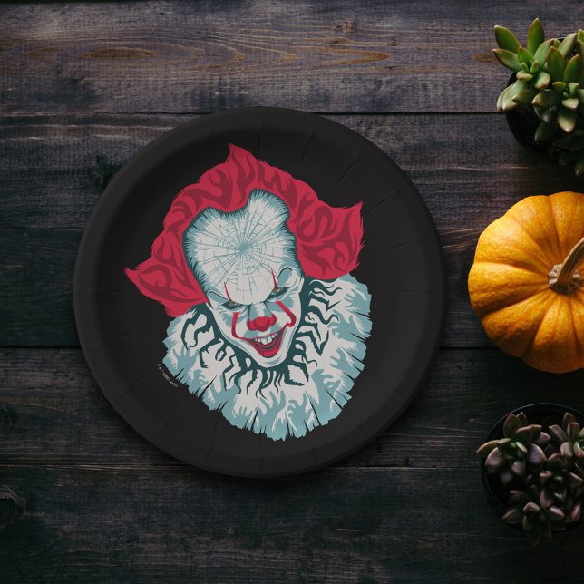 Assiettes En Carton Chapitre 2 | Pennywise (Paper plate on table)