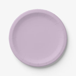 Assiettes En Carton Chardon violet uni pastel ton
