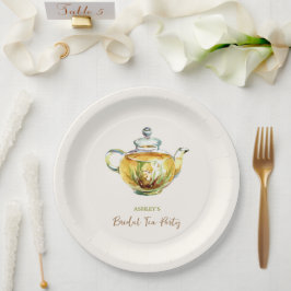 Assiettes En Carton CHARMANT Chamomile Tea Party