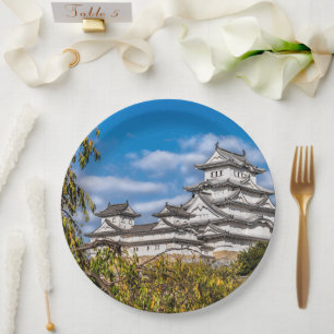 Assiettes En Carton Château Himeji #5, Japon