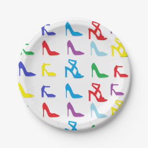 Assiettes En Carton "Chausse" les plaques à papier