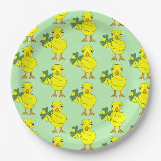 Assiettes En Carton Chaussettes Motifs shamrocks
