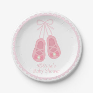 Assiettes En Carton Chaussures de Fille Mignonne Ballerine Fournitures