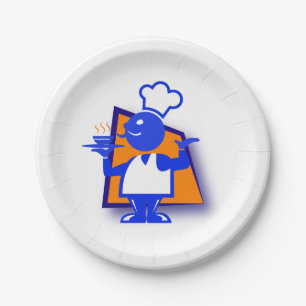 Assiettes En Carton Chef