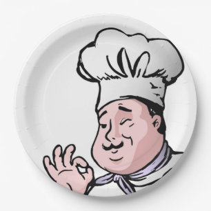 ASSIETTES EN CARTON CHEF GOURMET