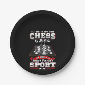 Assiettes En Carton Chess Funny