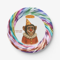 Chester le clown chimpanzé