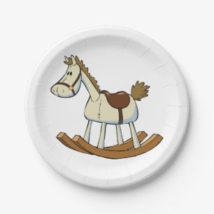 Assiettes En Carton Cheval