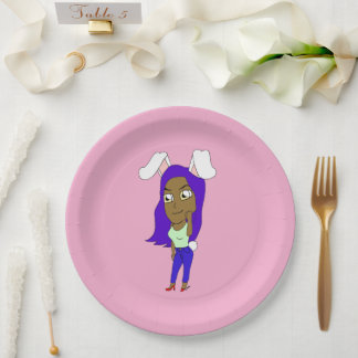 Assiettes En Carton Chibi Lapinegirl