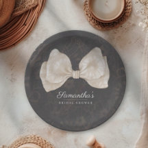 Chic Choquette Gris Foncé Noeud Papillon Mariage