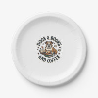 Chiens Livres Café Bulldog Pile Tasse_1
