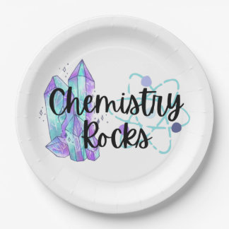 Assiettes En Carton Chiistry Rocks Party Plates