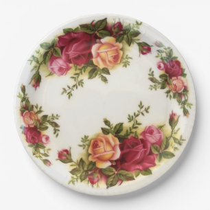 Assiettes En Carton Chine Limoges peints à la main antique