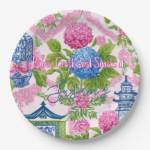 Chinoiserie Bams Cracks et Snacks Mahjong personna