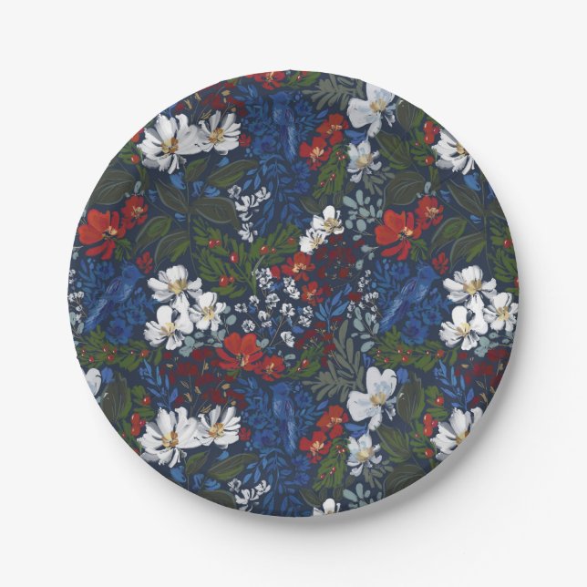 Assiettes En Carton Chinoiserie Cheer (Devant)