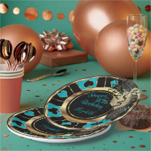 Chip de Poker Birday Casino - Turquoise
