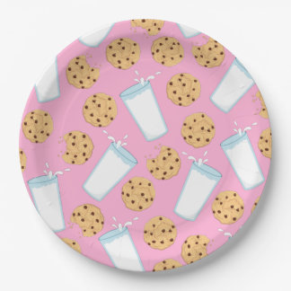 Assiettes En Carton Chocolat Chip Cookie Enfants 1er Anniversaire Fête